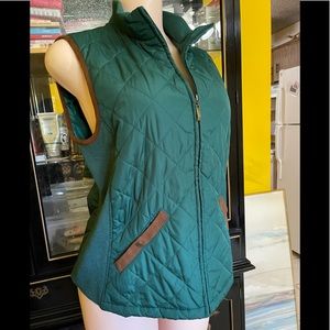 Croft&barrow women’s jacket M green